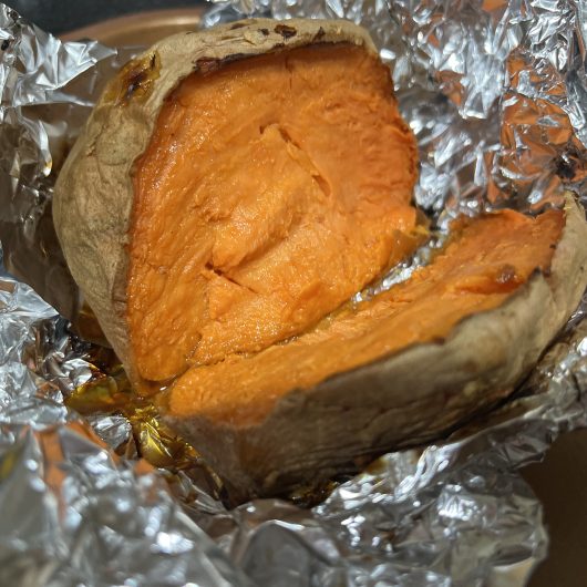 The Perfect Whole Roasted Sweet Potatoes